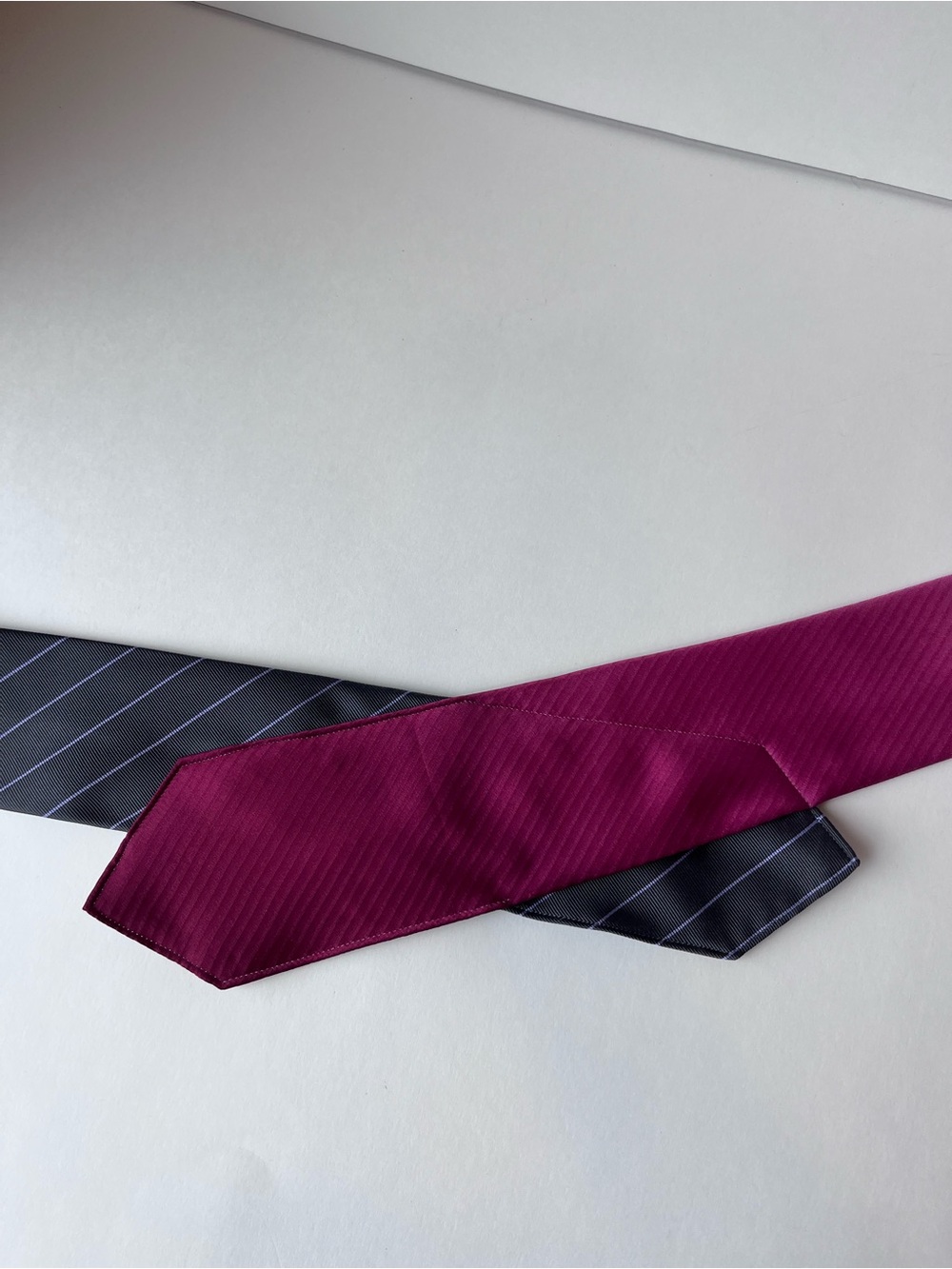 Upcycled Obi Belt Men’s Silk Tie - Picture 5 of 7